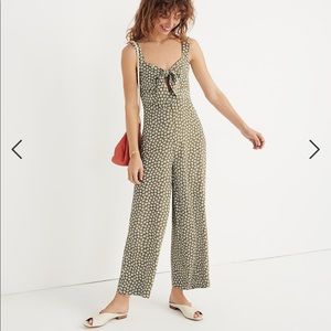 Madewell Plumeria Cutout Jumpsuit in Mini Daisy